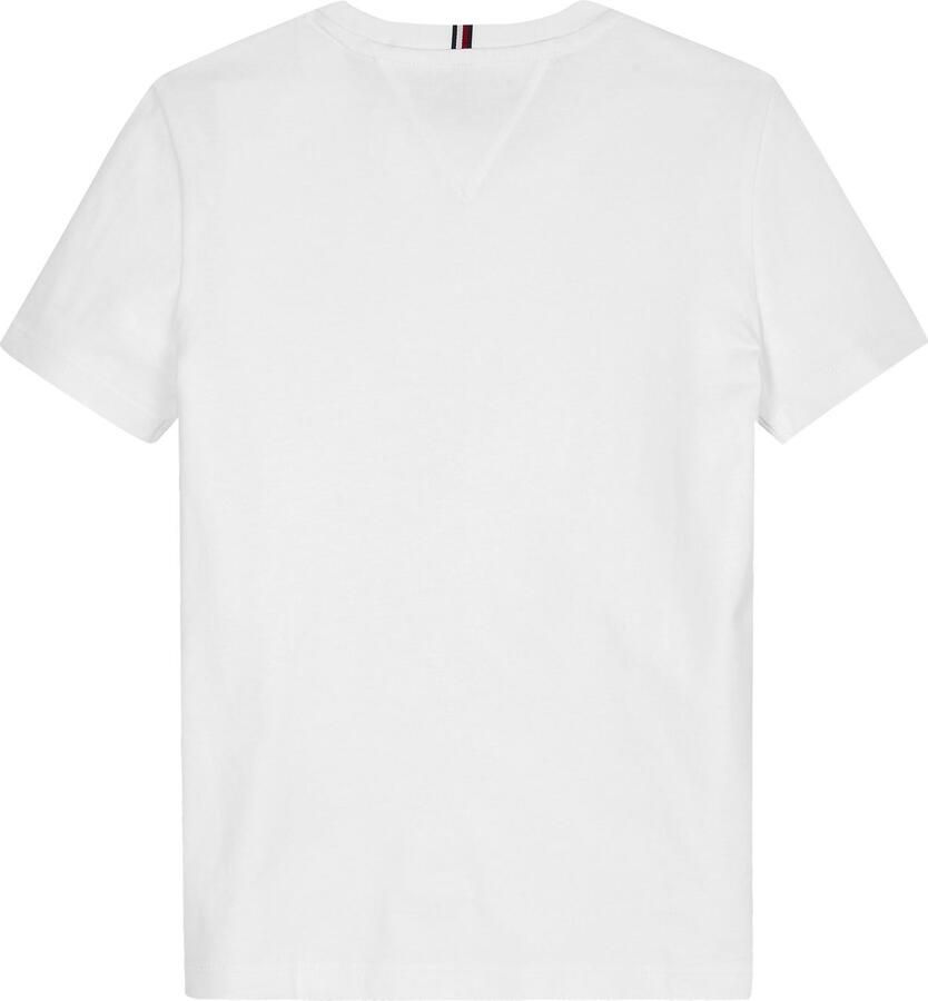 Tommy Hilfiger T-shirt ESSENTIAL TEE Kinderen Kids Junior MiniMe voor en