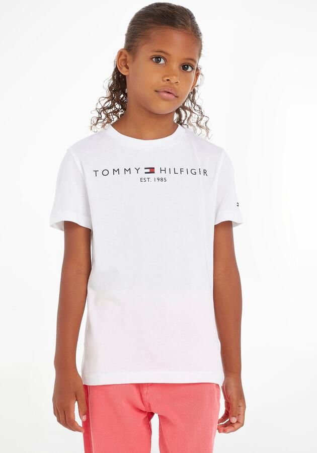 Tommy Hilfiger T-shirt ESSENTIAL TEE Kinderen Kids Junior MiniMe voor en - Foto 8