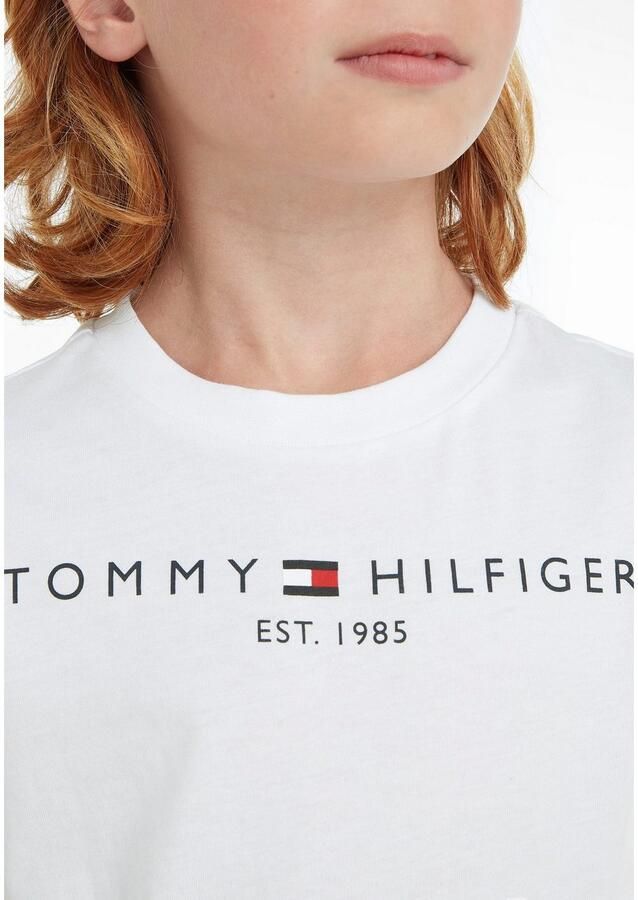 Tommy Hilfiger T-shirt ESSENTIAL TEE Kinderen Kids Junior MiniMe voor en - Foto 2
