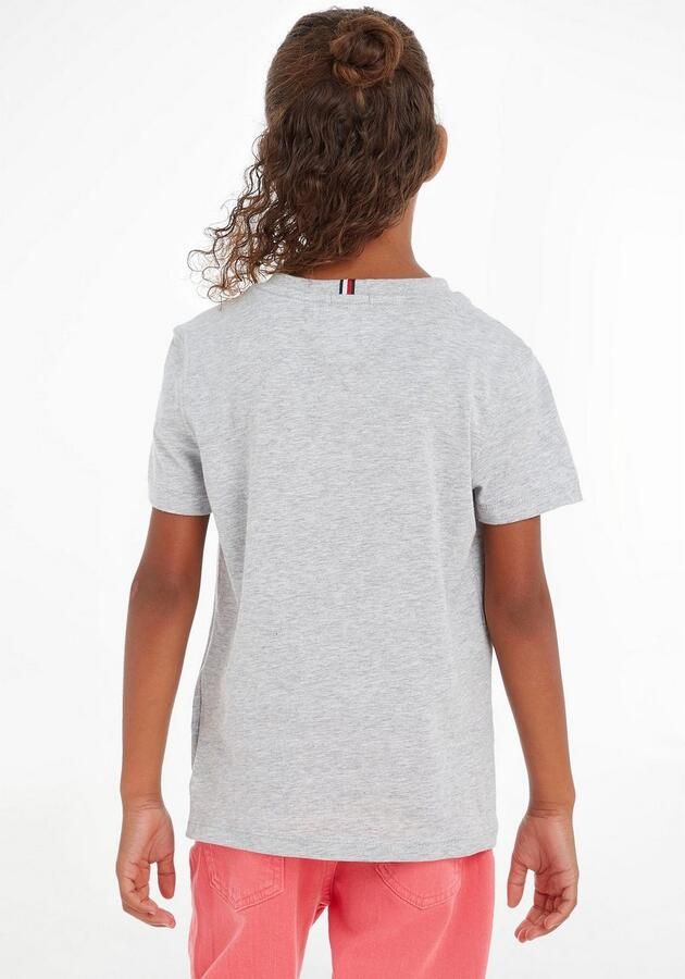 Tommy Hilfiger T-shirt ESSENTIAL TEE Kinderen Kids Junior MiniMe voor en - Foto 8