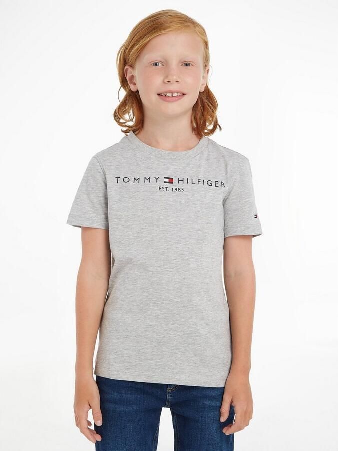 Tommy Hilfiger T-shirt ESSENTIAL TEE Kinderen Kids Junior MiniMe voor en - Foto 3