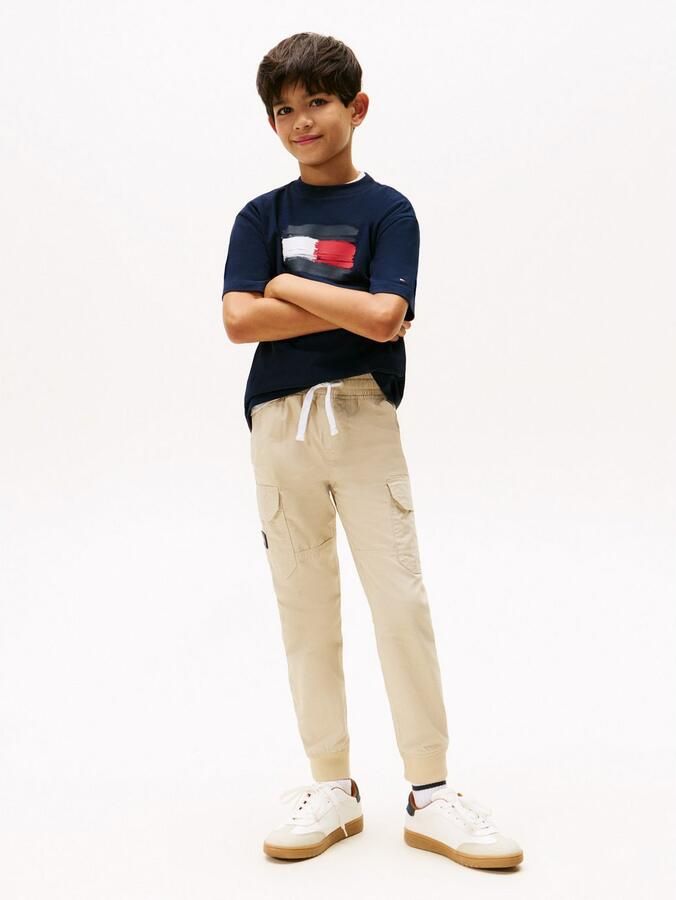 Tommy Hilfiger T-shirt FLAG ARCHIVE TEE SS Kinderen tot 16 jaar - Foto 2