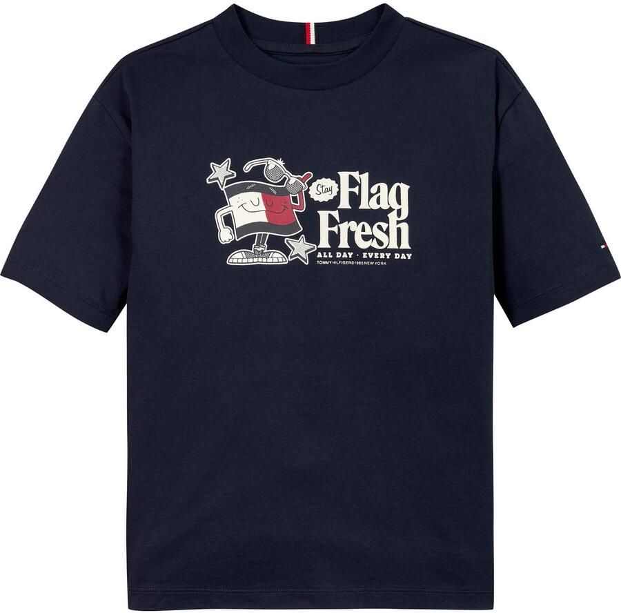 Tommy Hilfiger T-shirt FLAG FUN TEE SS