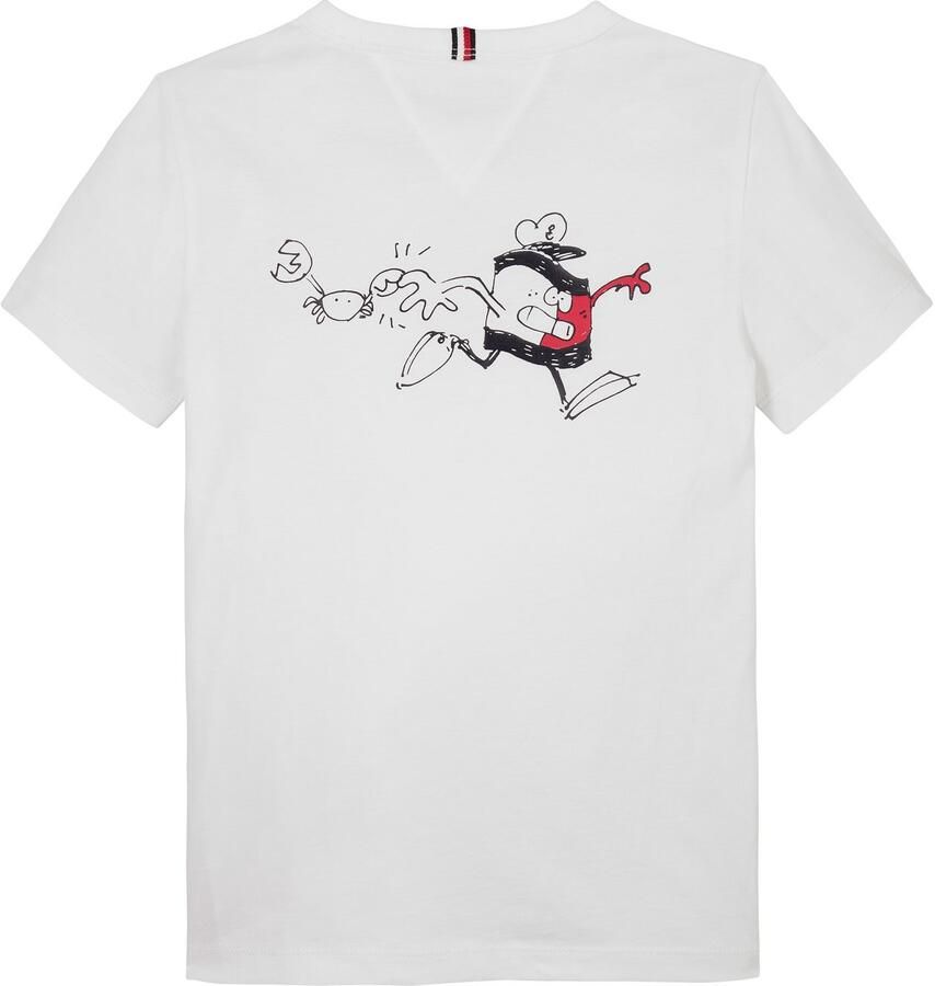 Tommy Hilfiger T-shirt FLAG FUN TEE SS met grafisch logo