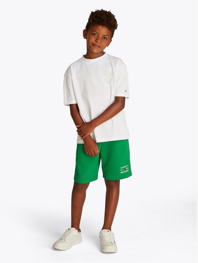 TOMMY HILFIGER Jongens Polo's & T-shirts Fun Graphic Tee Ss Wit - Foto 2