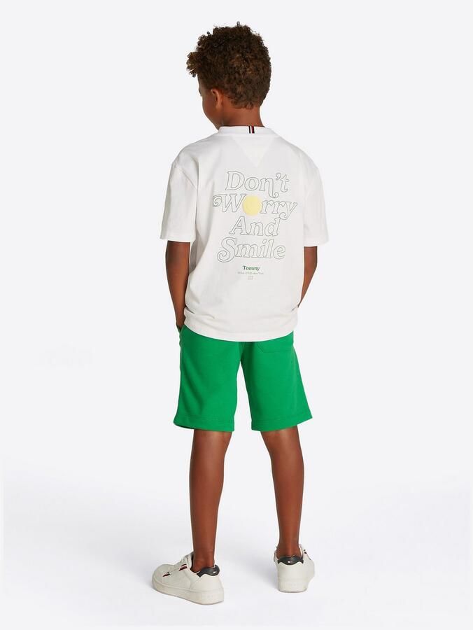 TOMMY HILFIGER Jongens Polo's & T-shirts Fun Graphic Tee Ss Wit - Foto 3