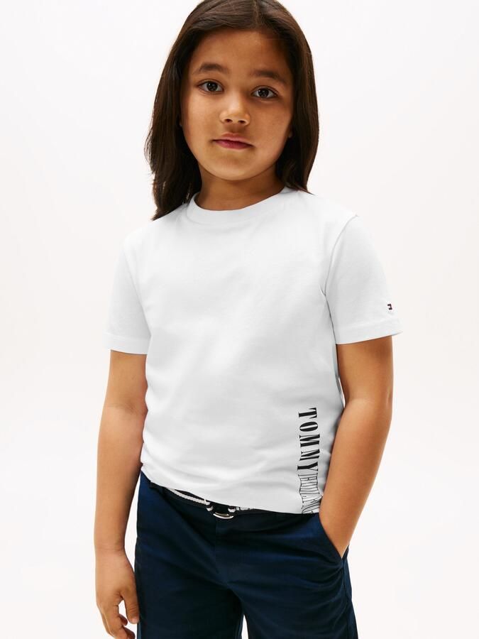 Tommy Hilfiger T-shirt GRAPHIC T-SHIRT voor kinderen tot 16 jaar opschrift - Foto 7