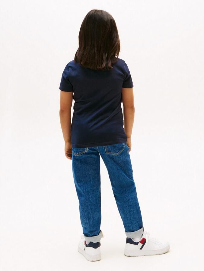 Tommy Hilfiger T-shirt GRAPHIC T-SHIRT voor kinderen tot 16 jaar opschrift - Foto 4