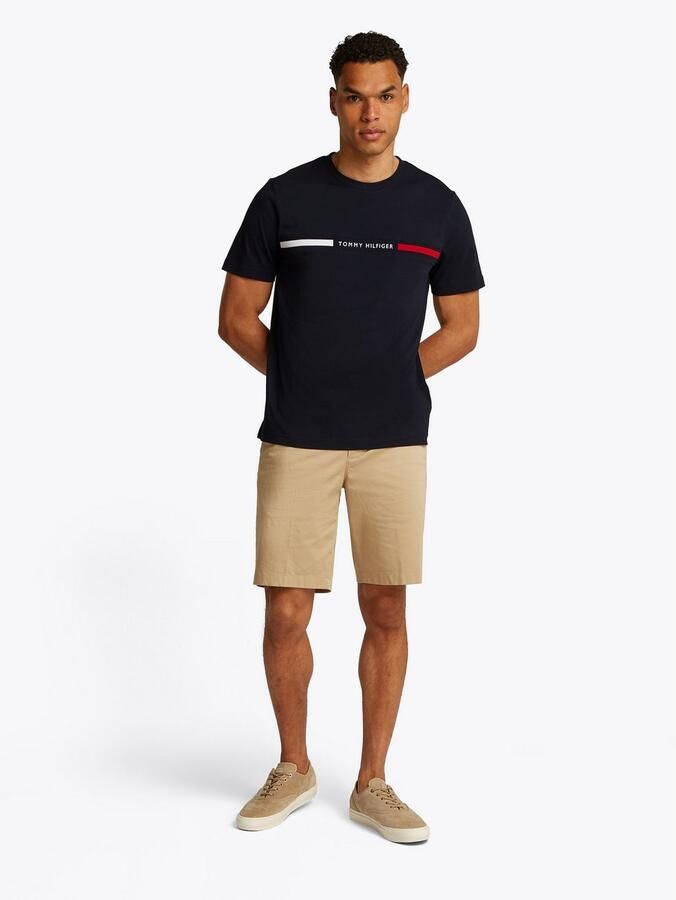 Tommy Hilfiger T-shirt Korte Mouw HILFIGER CHEST INSERT TEE - Foto 11