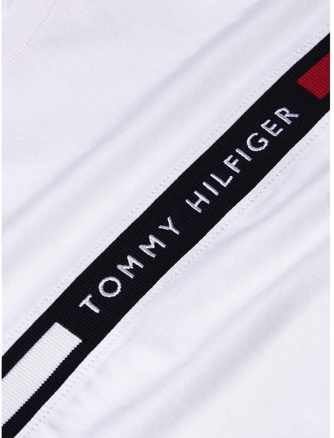Tommy Hilfiger Regular fit T-shirt met labelstitching - Foto 3
