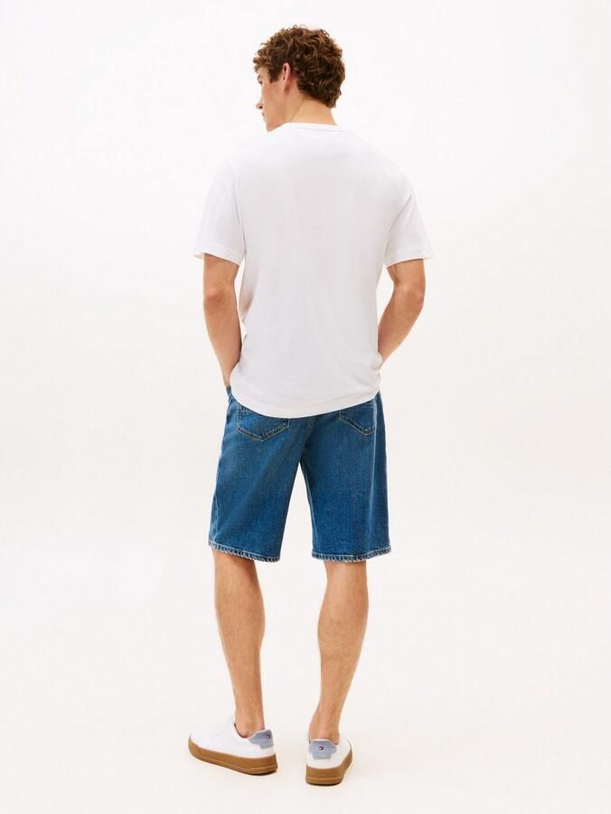 Tommy Hilfiger Regular fit T-shirt met labelstitching - Foto 16