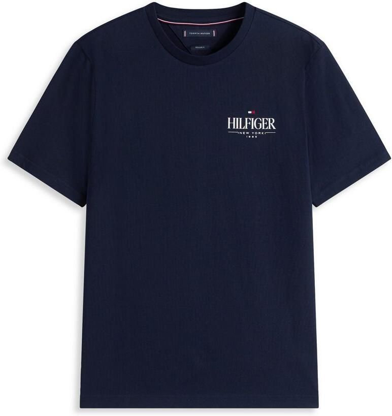 Tommy Hilfiger Regular fit T-shirt van puur katoen