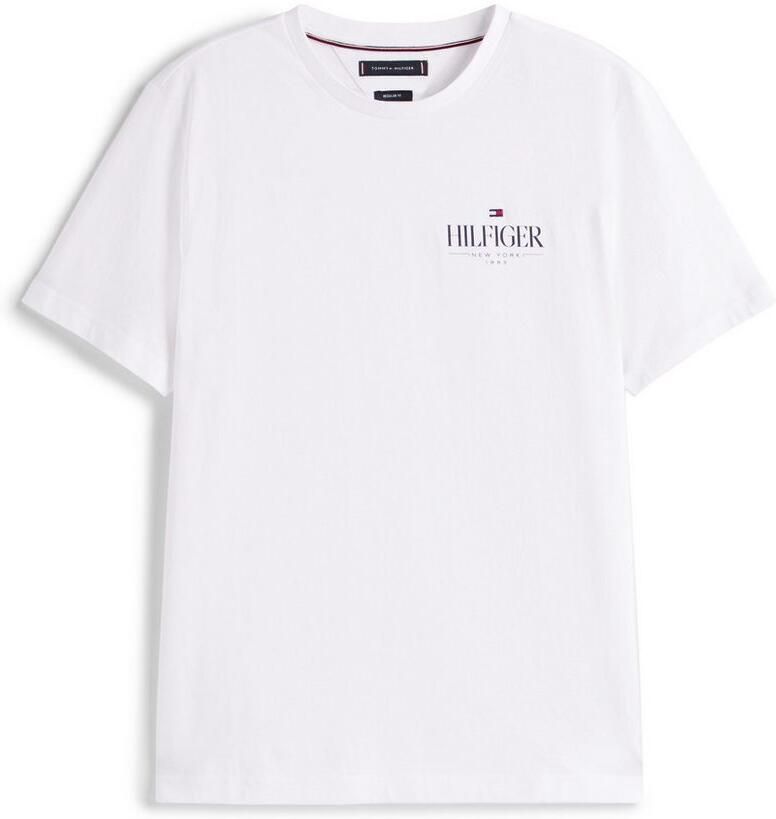 Tommy Hilfiger Regular fit T-shirt van puur katoen