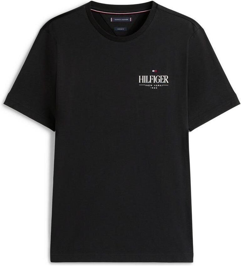 Tommy Hilfiger Regular fit T-shirt van puur katoen