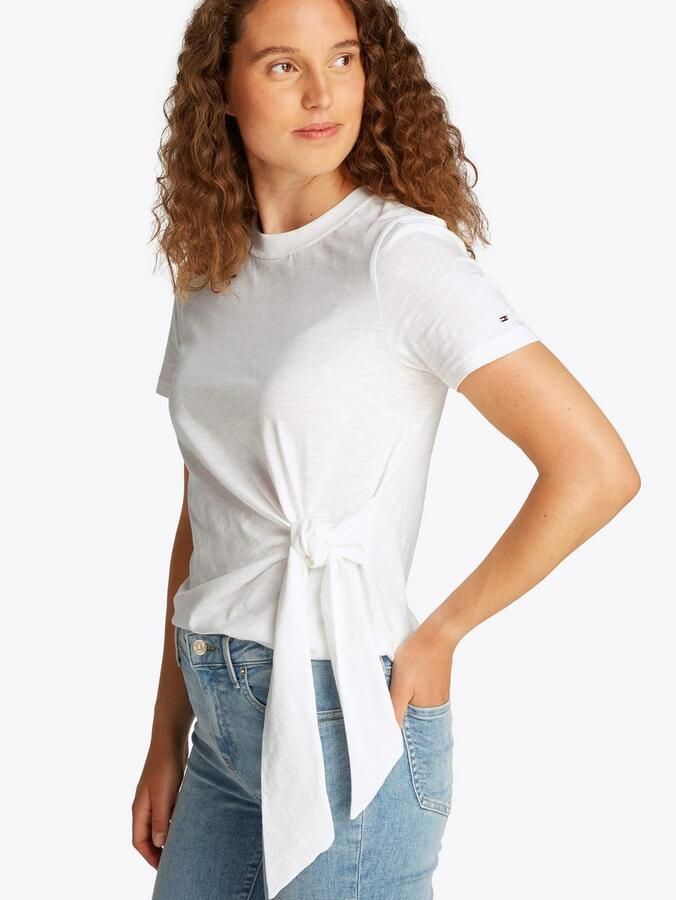 Tommy Hilfiger Regular fit T-shirt van puur katoen