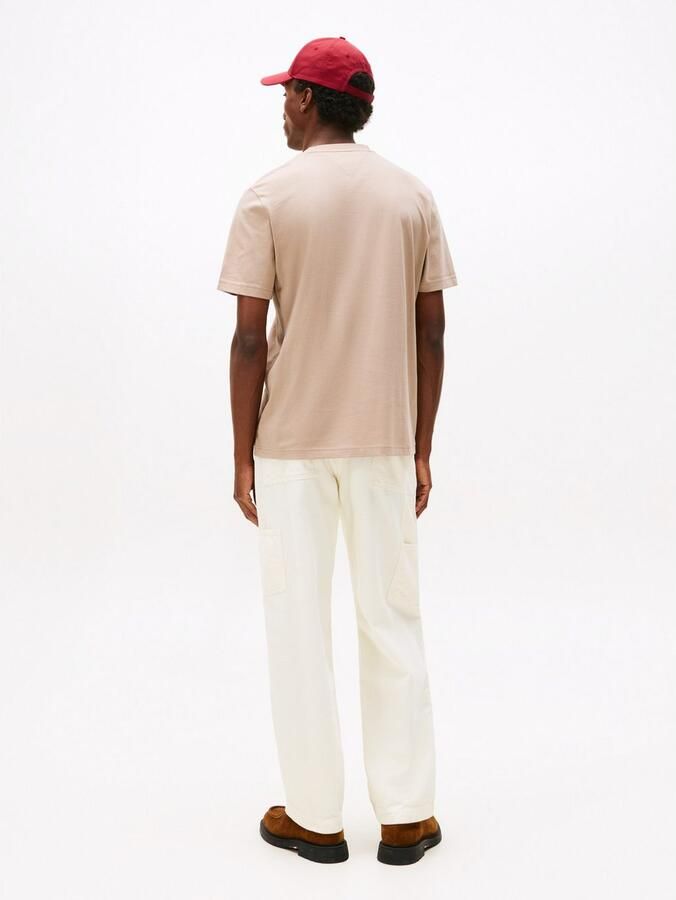 Tommy Hilfiger T-shirt LINEAR FLAG GRAPHIC Ronde hals regular fit jersey - Foto 4