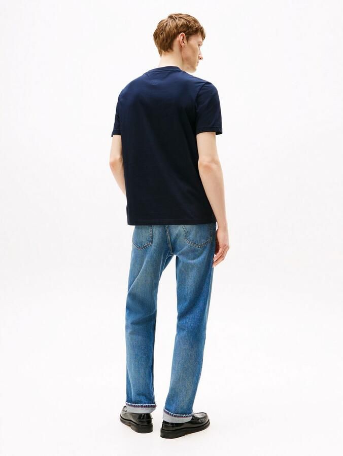 Tommy Hilfiger T-shirt LINEAR FLAG GRAPHIC Ronde hals regular fit jersey - Foto 3