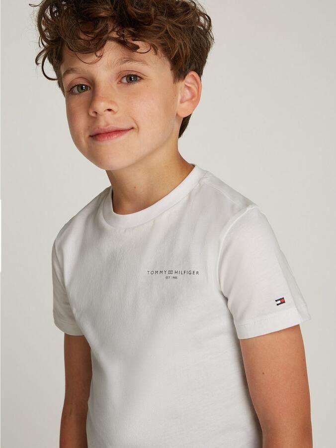 Tommy Hilfiger T-shirt U MINI CORP LOGO TEE SS - Foto 4
