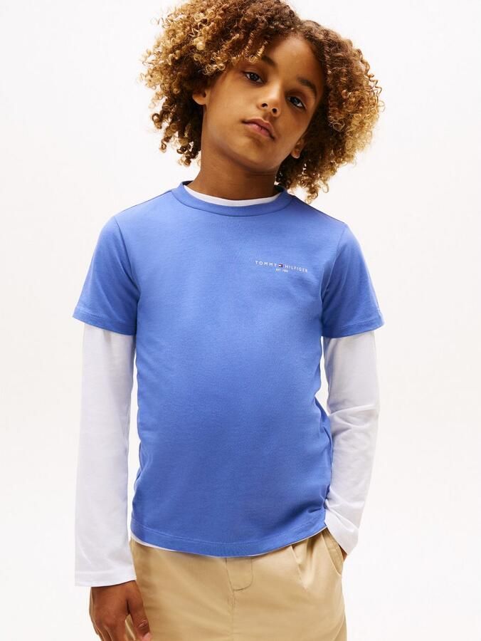 Tommy Hilfiger T-shirt MINI CORP T-SHIRT Kinderen tot 16 jaar - Foto 4
