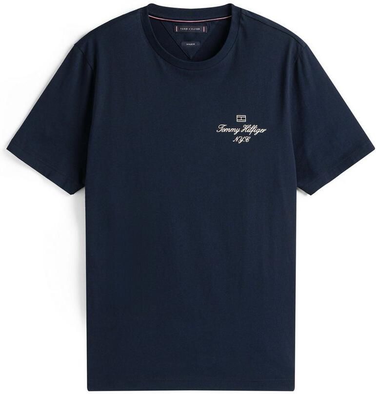 Tommy Hilfiger T-shirt OUTLINE FLAG SCRIPT TEE
