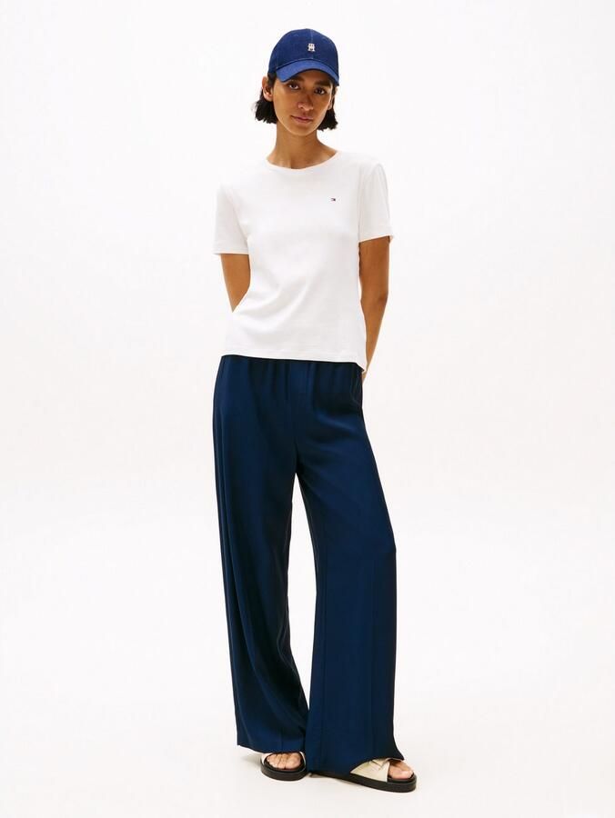 Tommy Hilfiger T-shirt SLIM CODY C-NK SS met geborduurd logo - Foto 3