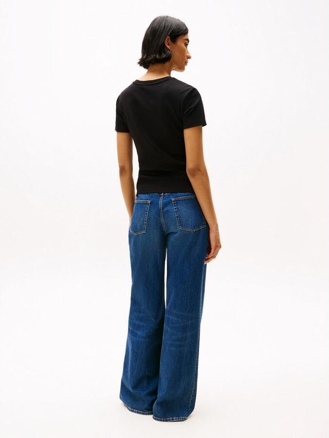 Tommy Hilfiger T-shirt met logostitching model 'NEW SLIM CODY' - Foto 6