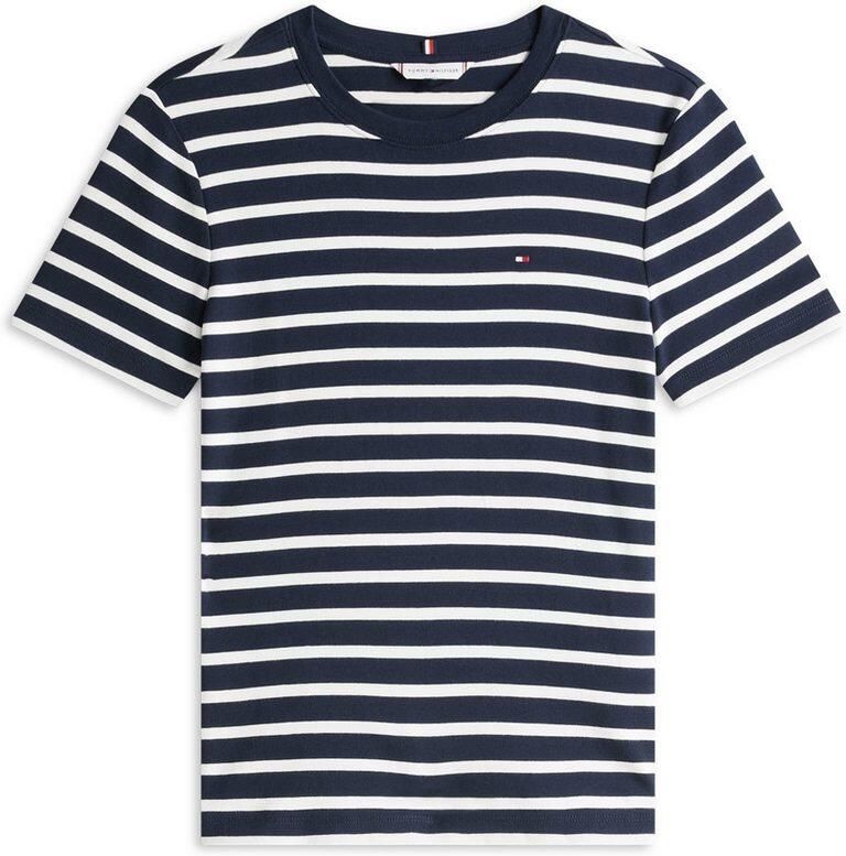 Tommy Hilfiger T-shirt SLIM CODY C-NK SS met geborduurd logo - Foto 8