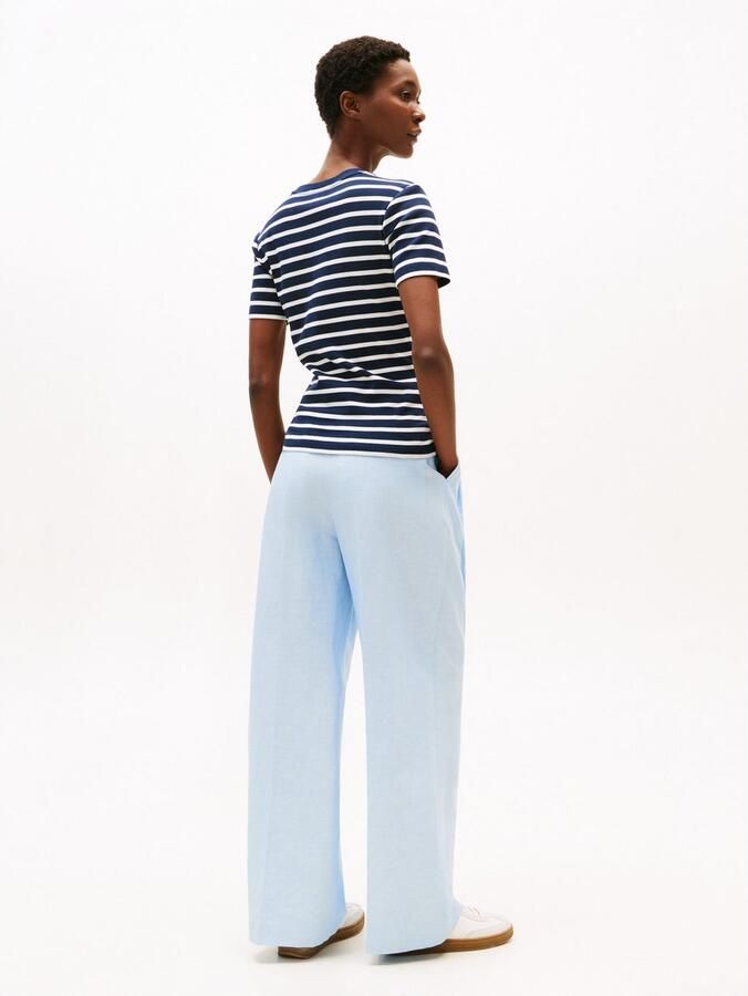 Tommy Hilfiger T-shirt SLIM CODY C-NK SS met geborduurd logo - Foto 2