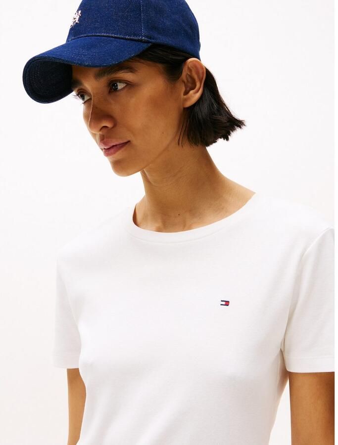 Tommy Hilfiger T-shirt SLIM CODY C-NK SS met geborduurd logo - Foto 2