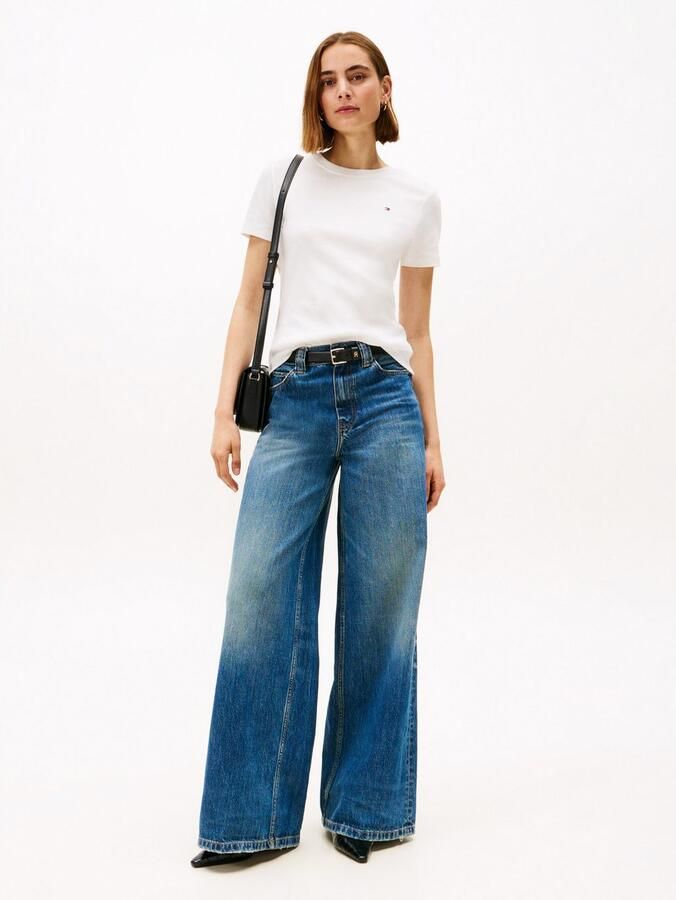 Tommy Hilfiger T-shirt SLIM CODY C-NK SS met geborduurd logo - Foto 5