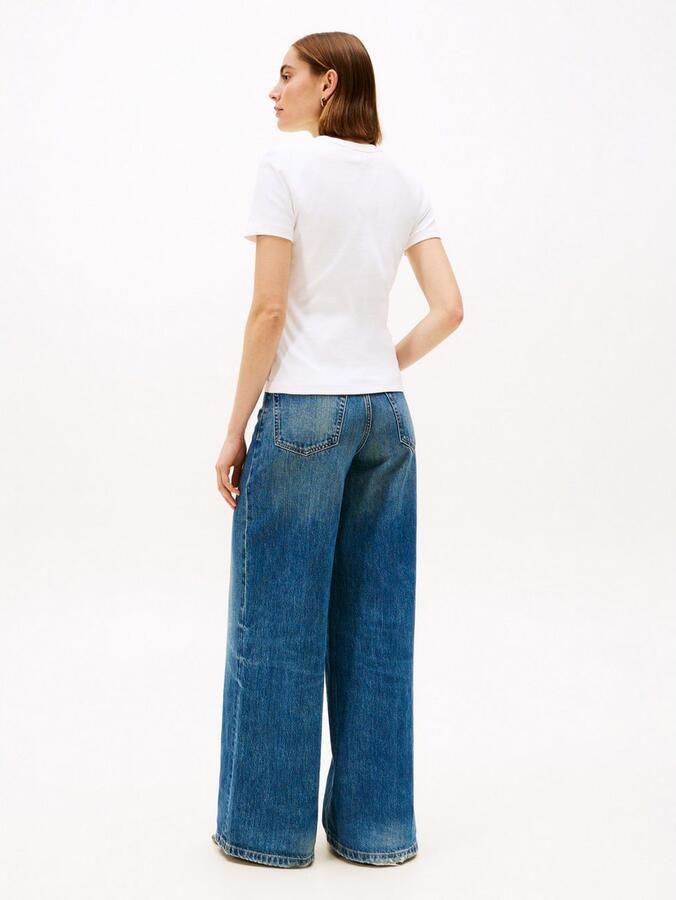 Tommy Hilfiger T-shirt SLIM CODY C-NK SS met geborduurd logo - Foto 6