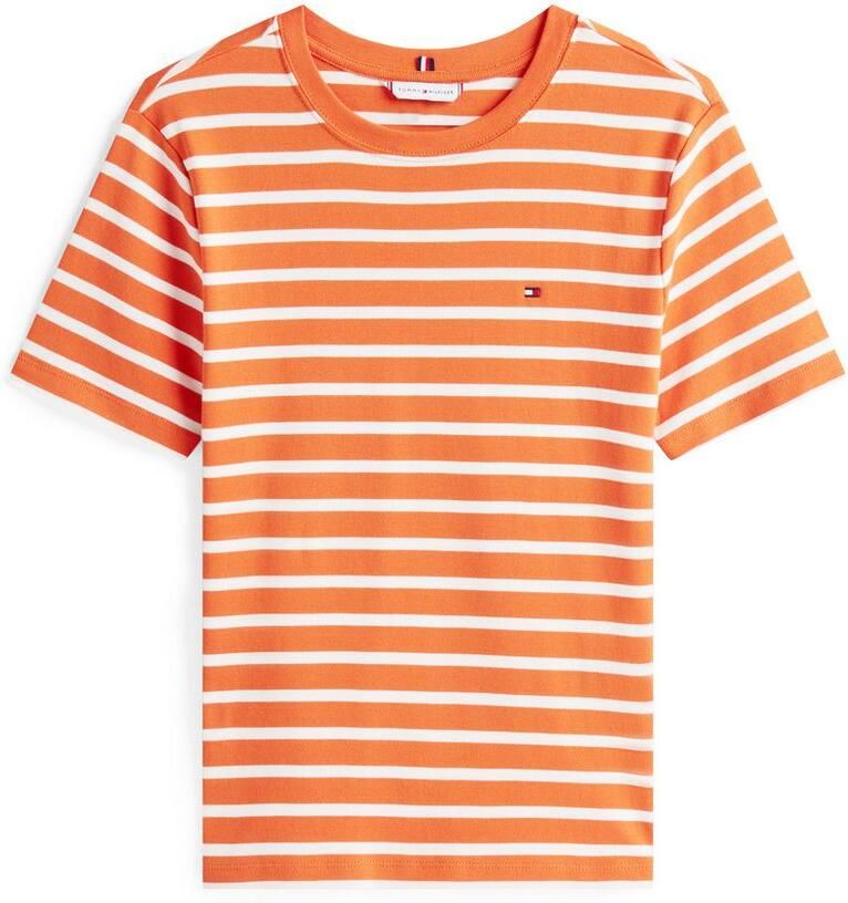 Tommy Hilfiger T-shirt SLIM CODY C-NK SS met geborduurd logo