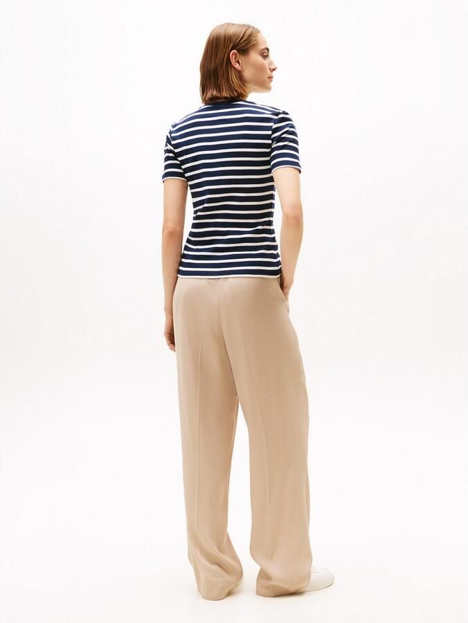 Tommy Hilfiger T-shirt SLIM CODY C-NK SS met geborduurd logo - Foto 5