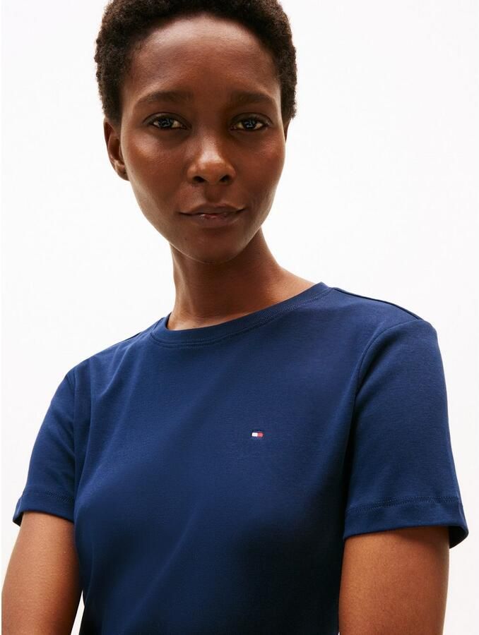 Tommy Hilfiger T-shirt SLIM CODY C-NK SS met geborduurd logo