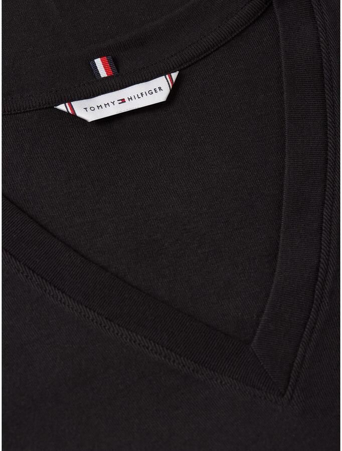 Tommy Hilfiger T-shirt SLIM CODY V-NK SS met V-hals en strepen gestreept casual slim fit katoen v-hals - Foto 2