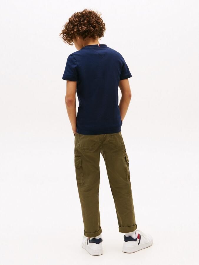 Tommy Hilfiger T-shirt Textured Graphic Print Tee Ss - Foto 3