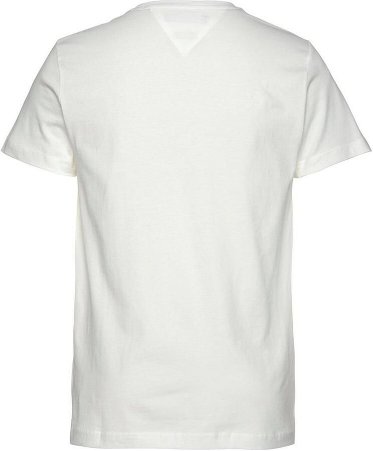 Tommy Hilfiger Wit Print T-shirt Mannen Herfst Winter White Heren - Foto 9