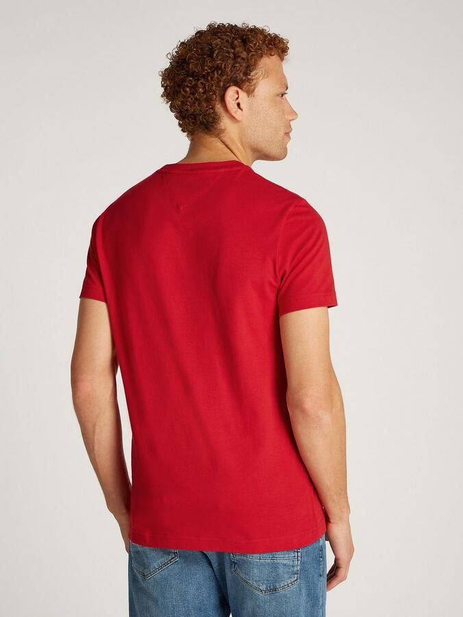 Tommy Hilfiger T-shirt Tommy Logo Tee van puur katoen - Foto 7