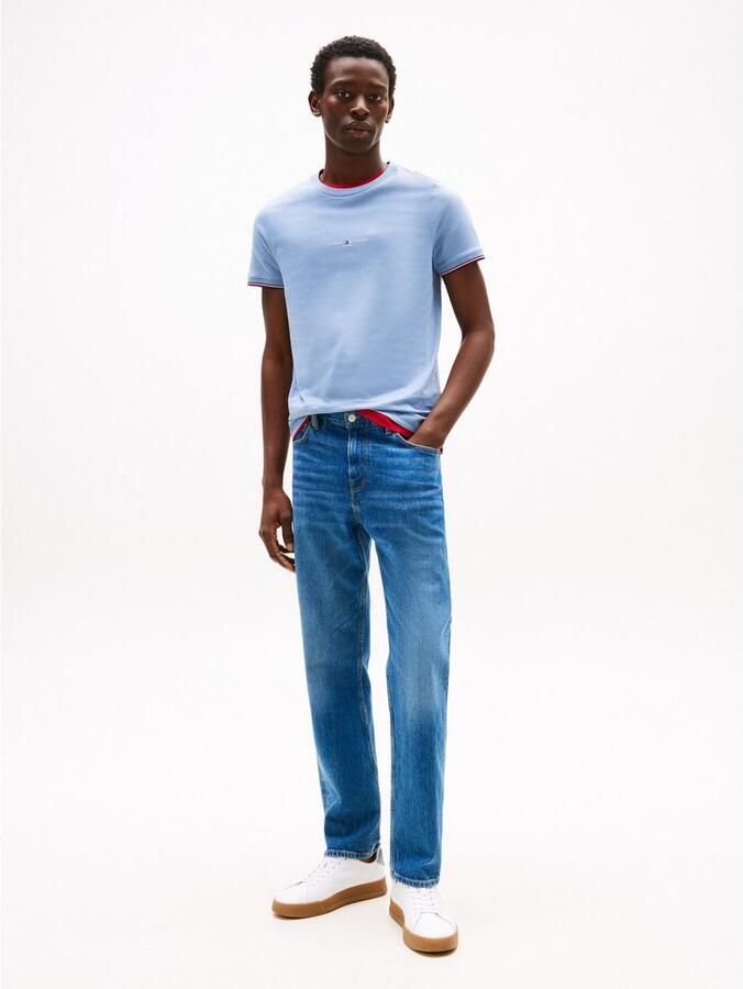 Tommy Hilfiger Slim fit T-shirt van puur katoen - Foto 2