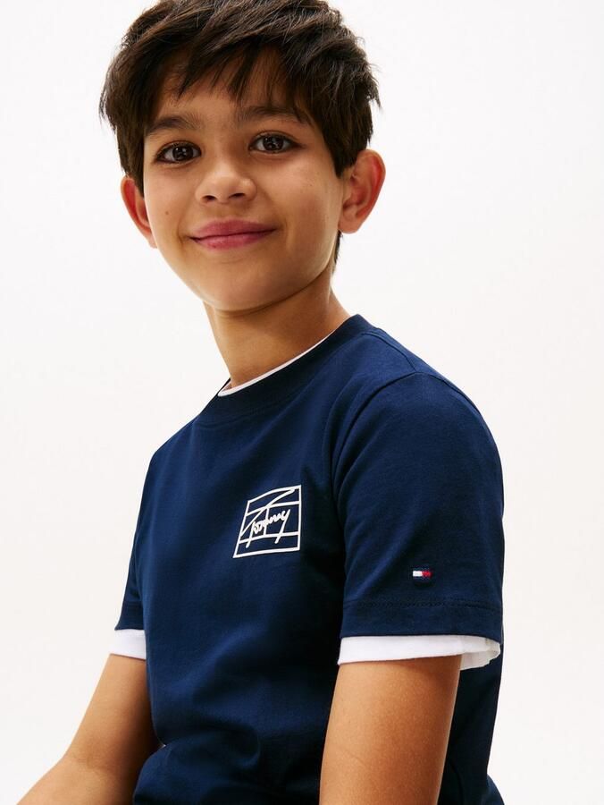 Tommy Hilfiger T-shirt VARSITY PRINT TEE SS - Foto 2