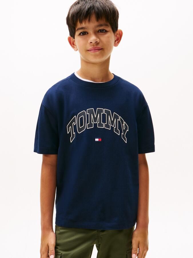 Tommy Hilfiger T-shirt VARSITY RAISED PRINT TEE SS - Foto 7