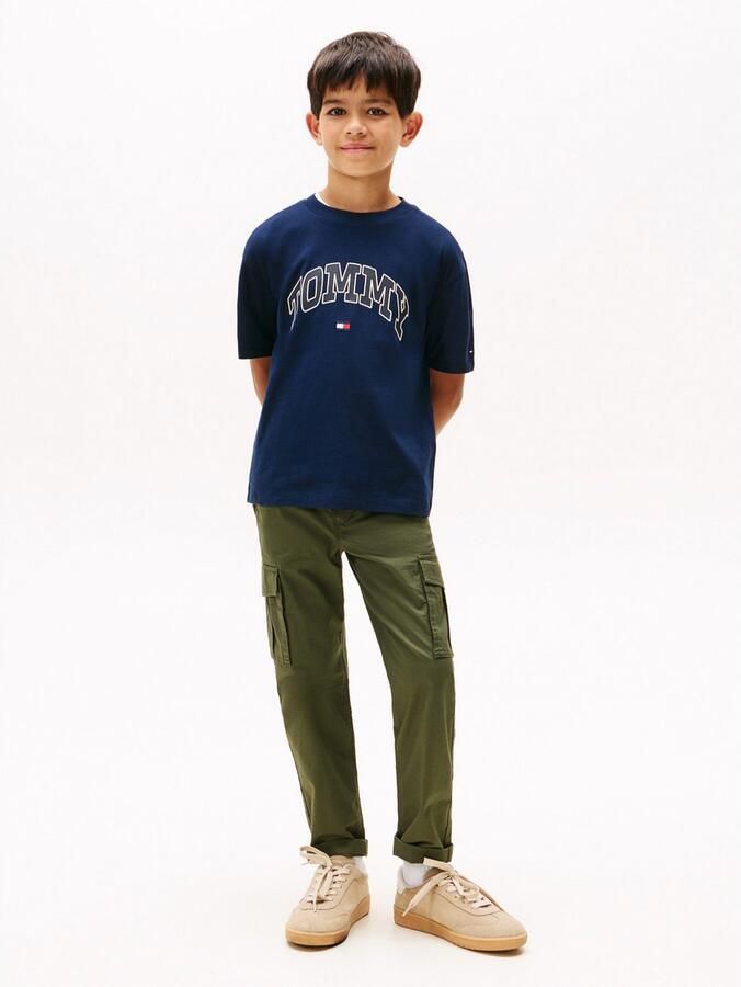 Tommy Hilfiger T-shirt VARSITY RAISED PRINT TEE SS - Foto 5