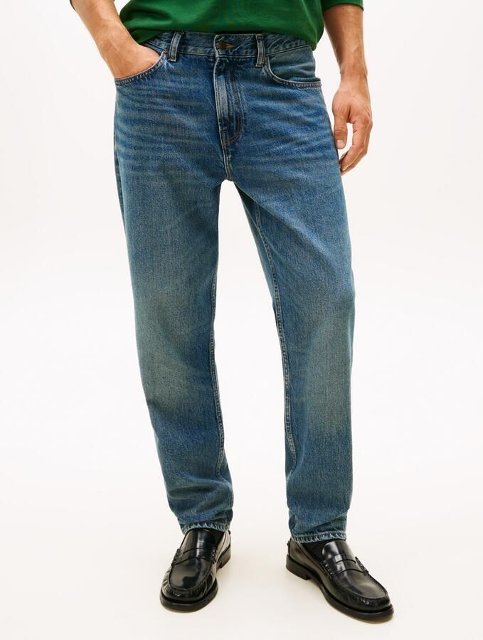 Tommy Hilfiger Relaxed tapered fit jeans van een mix van katoen en lyocell - Foto 5