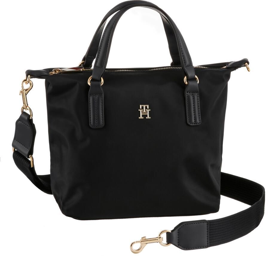 Tommy Hilfiger Tas POPPY NEW SMALL TOTE dames schoudertas shopper met merkembleem aan de voorkant - Foto 3