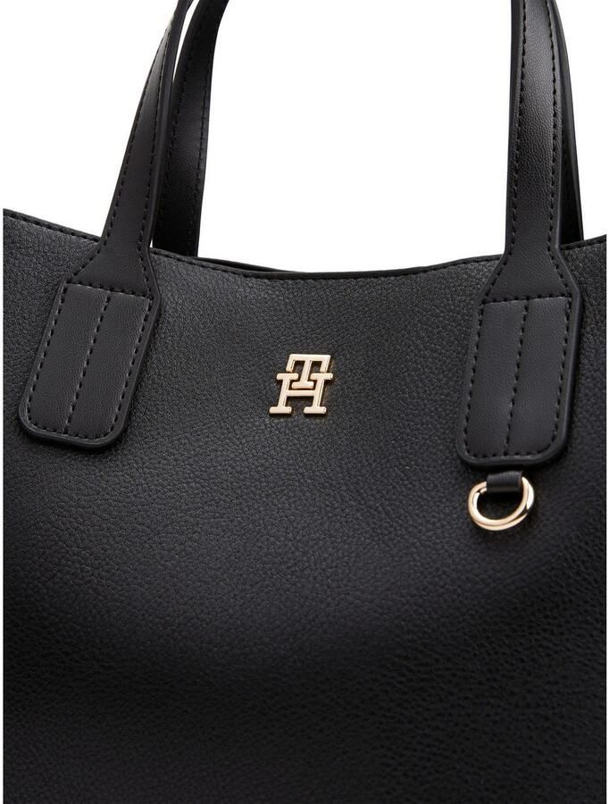 Tommy Hilfiger Tas TH DISTINCT MINI TOTE dames schoudertas draagtas met praktische rv-binnenzak - Foto 5
