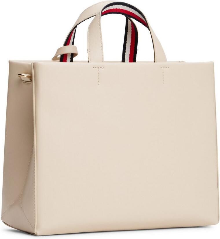 Tommy Hilfiger Tas TH ESTABLISHED MED SHOPPER dames-schoudertas met gekleurde strepen op het handvat - Foto 2