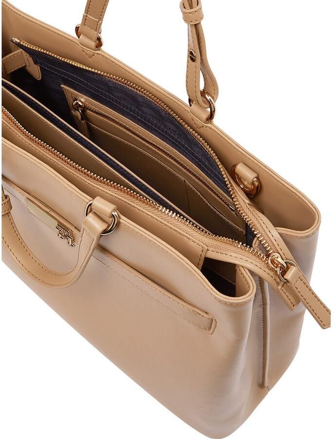 Tommy Hilfiger Tas TH HERITAGE SATCHEL dames schoudertas met th-sieraad - Foto 2