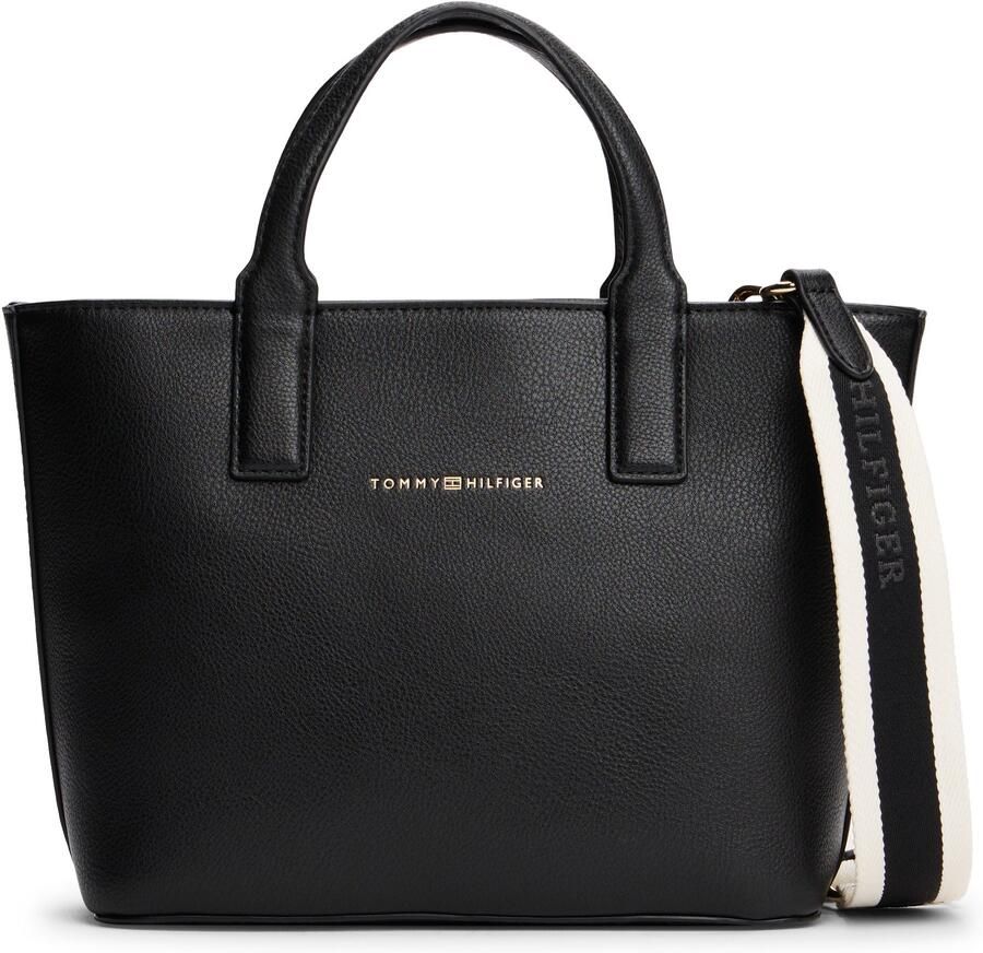 Tommy Hilfiger Tas TH LOGOTAPE MINI TOTE dames schoudertas met dubbel handvat - Foto 5