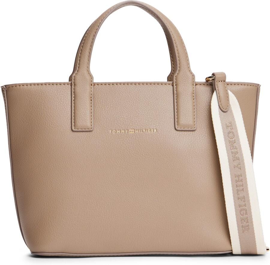 Tommy Hilfiger Tas TH LOGOTAPE MINI TOTE dames schoudertas met dubbel handvat - Foto 5