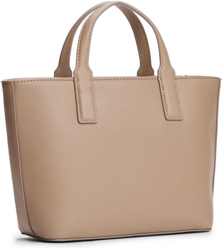 Tommy Hilfiger Tas TH LOGOTAPE MINI TOTE dames schoudertas met dubbel handvat